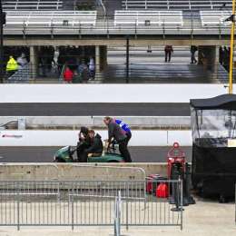 Indy 500: suspendida la jornada por lluvia