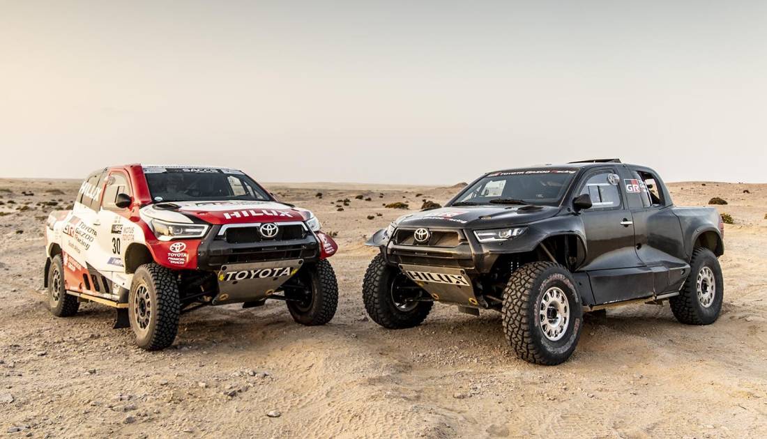Toyota presentó el equipo de Dakar