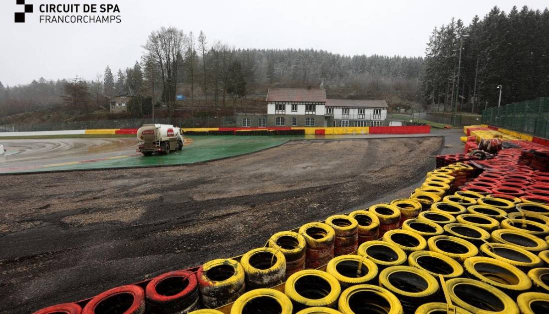 Continúa la renovación de Spa Francorchamps