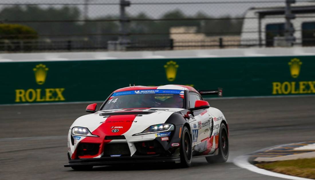 Santero lideró el último ensayo en Daytona