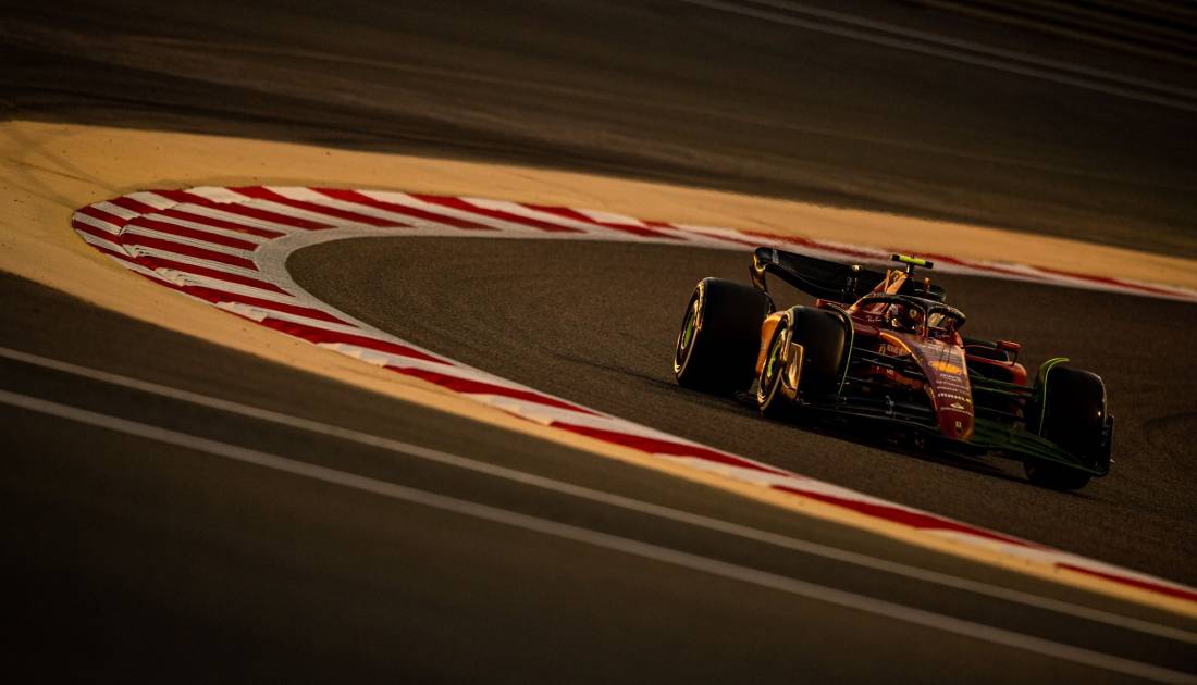 Ferrari terminó adelante con Sainz