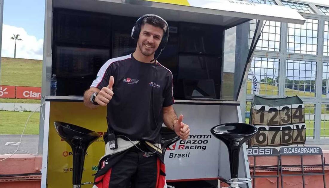 Rossi cumplió con el entrenamiento