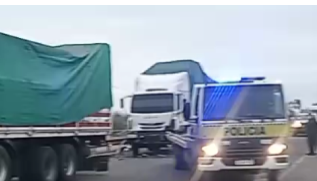 Accidente mortal con un camión de carga