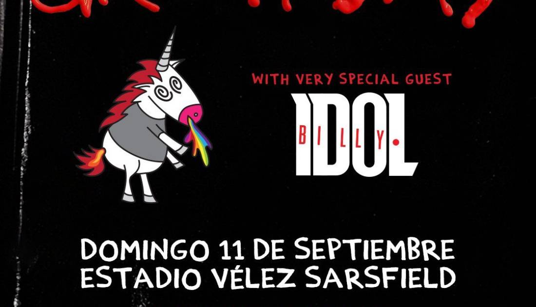 Green Day vuelve a la Argentina con Billy Idol como invitado