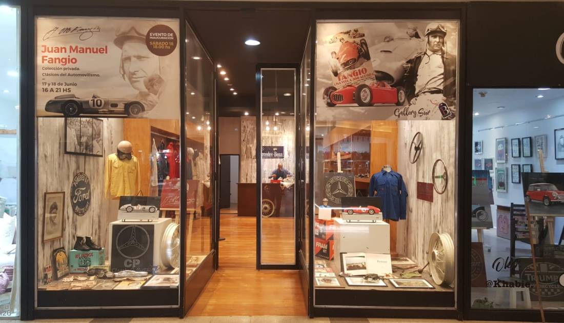 Fangio: exhiben una colección privada