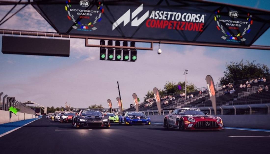La licencia FIA ahora es de Assetto Corsa Competizione
