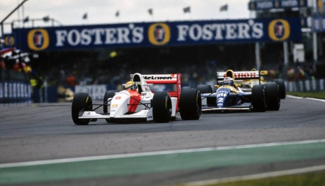 VIDEO: Senna vs Prost en un duelo vibrante de F1 en Silverstone