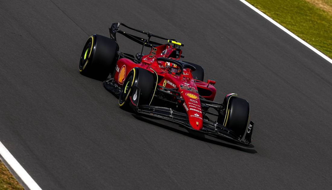 F1: Sainz, la referencia del viernes en Silverstone