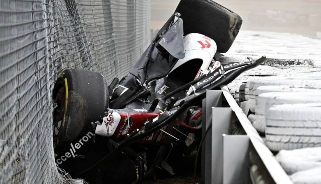 Zhou y el accidente en F1: “No sé cómo estoy vivo”