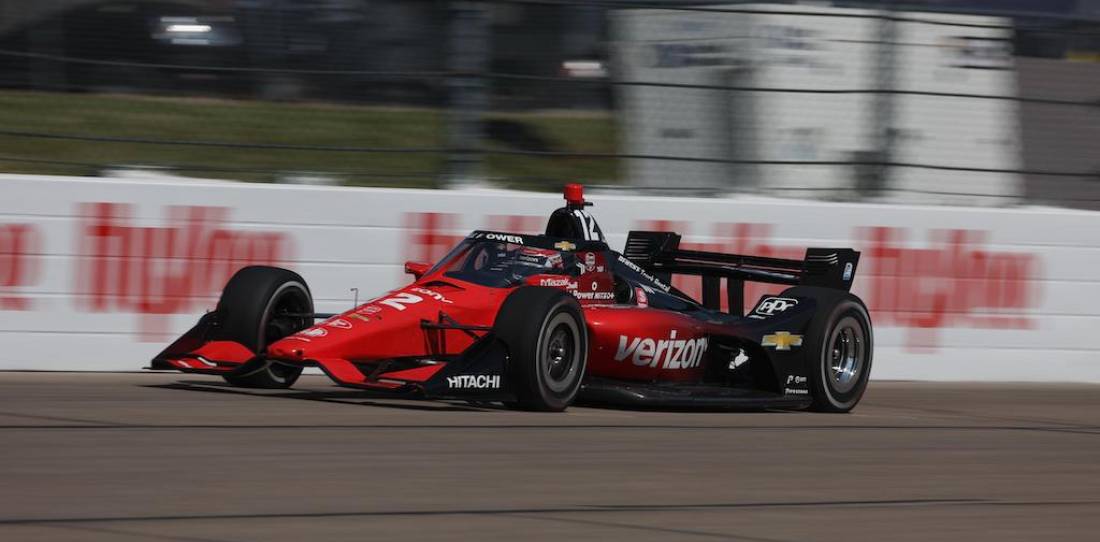 IndyCar: Will Power, imbatible en la doble clasificación en Iowa