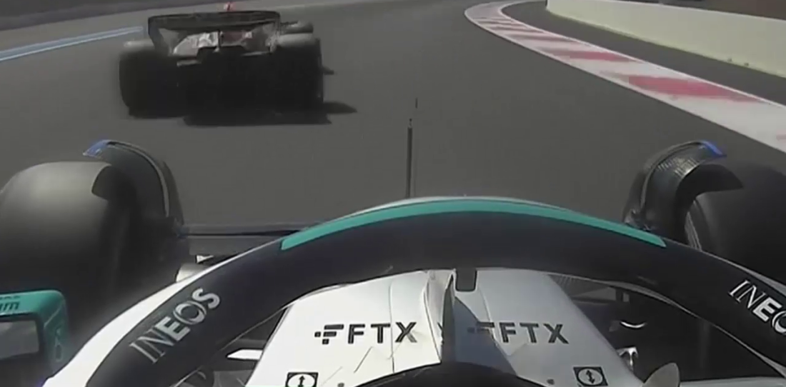 VIDEO: el increíble error de Checo Pérez en el GP de Francia