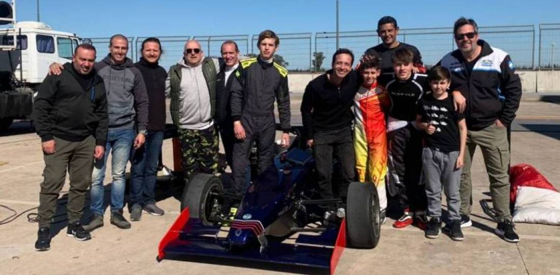 Fórmula Nacional: tres jóvenes pilotos probaron en San Nicolás