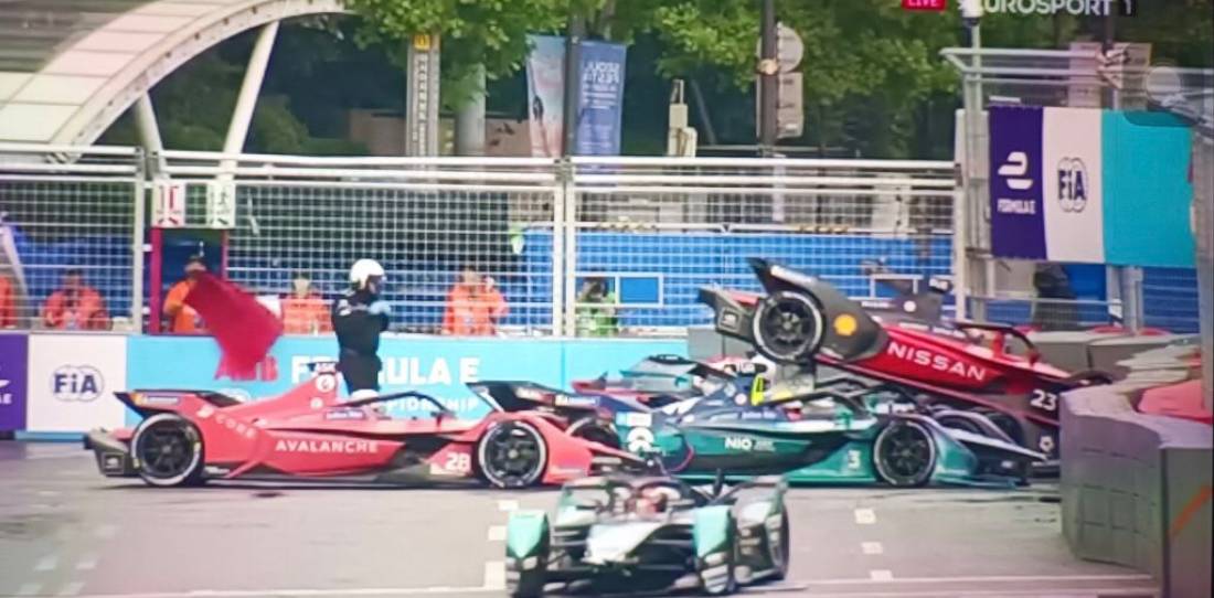 VIDEO: insólito accidente en la Fórmula E