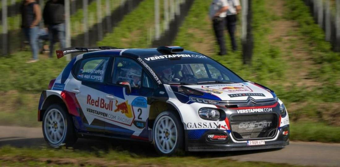 Verstappen hace su debut en el Rally Mundial