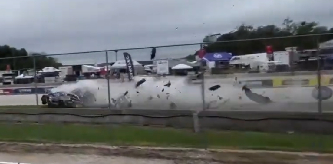 VIDEO: impresionante accidente en Estados Unidos
