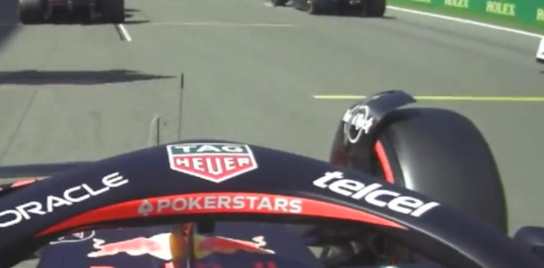VIDEO: a bordo de Verstappen, de 14° a 8° en una vuelta
