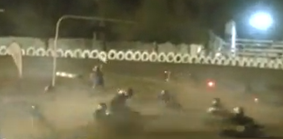 VIDEO: impactante accidente de karting en Suardi
