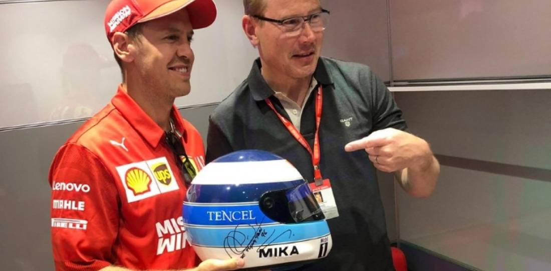 Sebastian Vettel y Mika Häkkinen estarán en la Race of Champions 2023