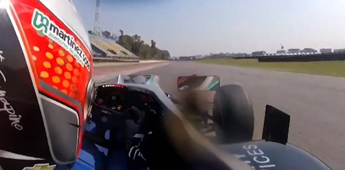 VIDEO: Canapino a fondo con el Dallara de F3 en Buenos Aires