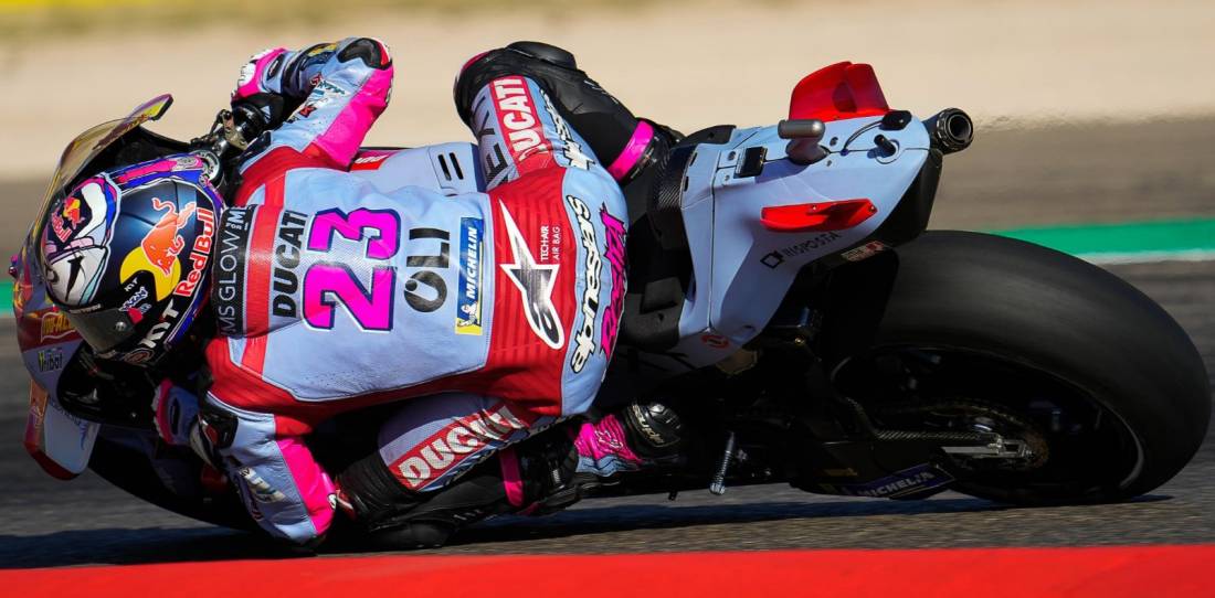 MotoGP: Bastianini atacó en el final y ganó el Gran Premio de Aragón