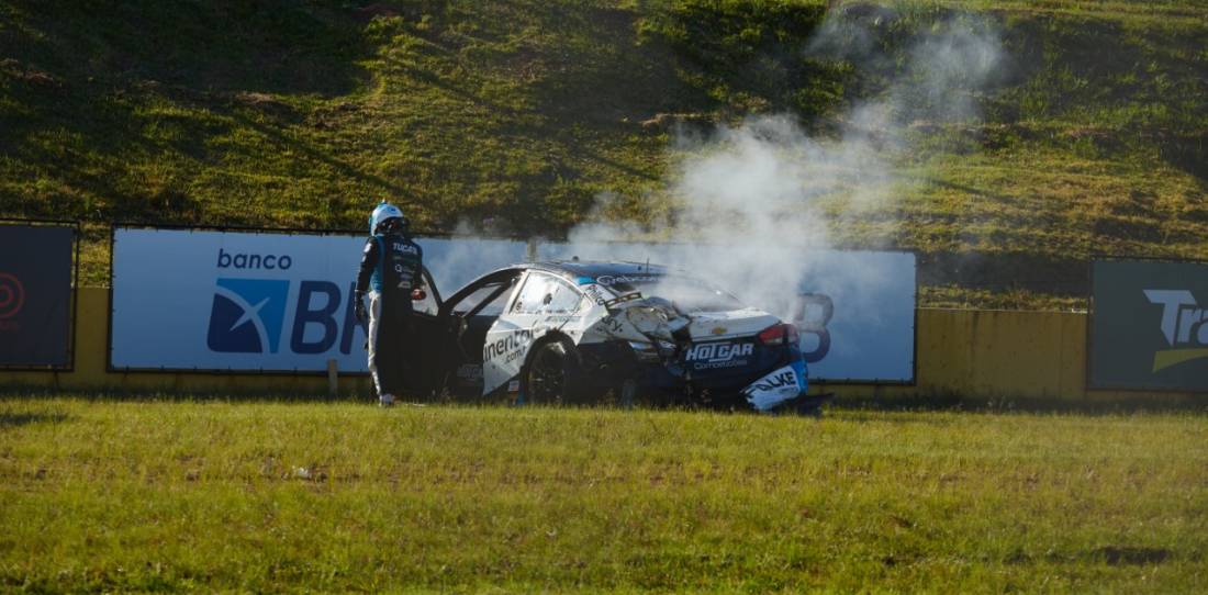 VIDEO: Fortísimo accidente en el Stock Car brasileño