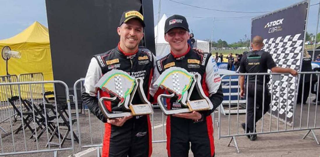 Stock Car: Matías Rossi y Andrés Jakos subieron al podio en Santa Cruz do Sul