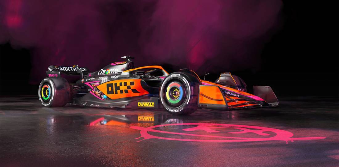 Fórmula 1: McLaren cambia de color
