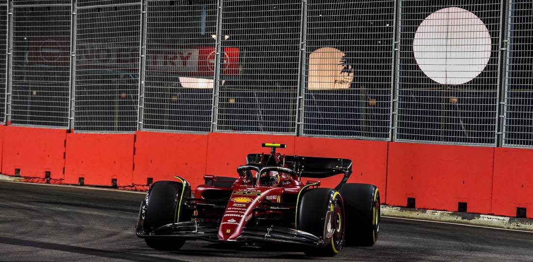 F1: Carlos Sainz encabezó el 1-2 de Ferrari en la Práctica 2 de F1 en Singapur