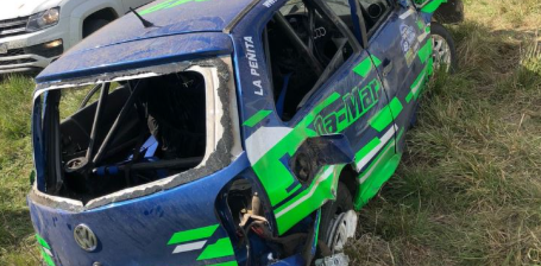 VIDEO: espectacular accidente en el Rally de Coronel Pringles
