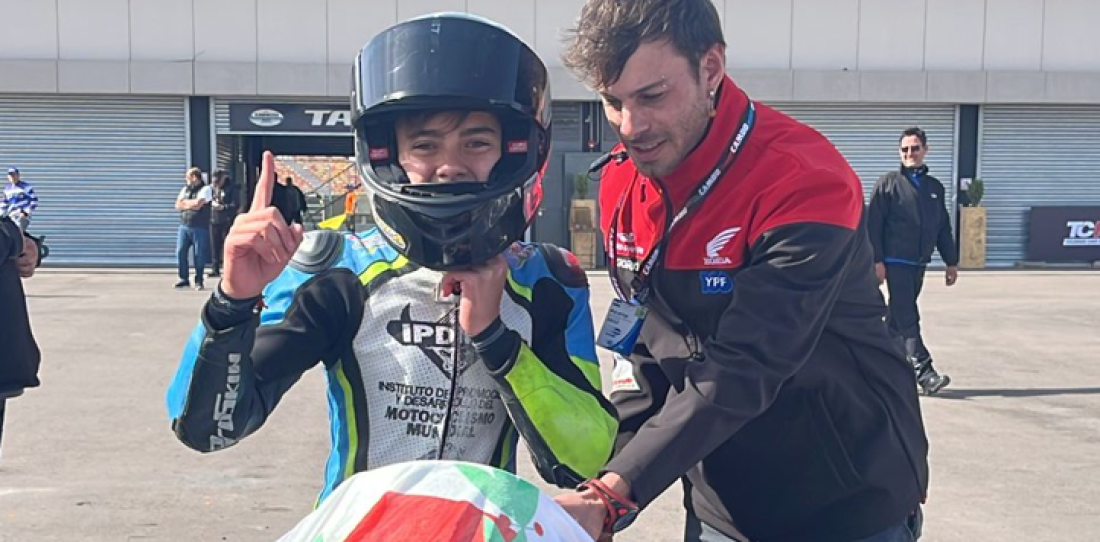 Superbike Argentino: Bautista Farías ganó en San Juan dentro de la Junior Cup