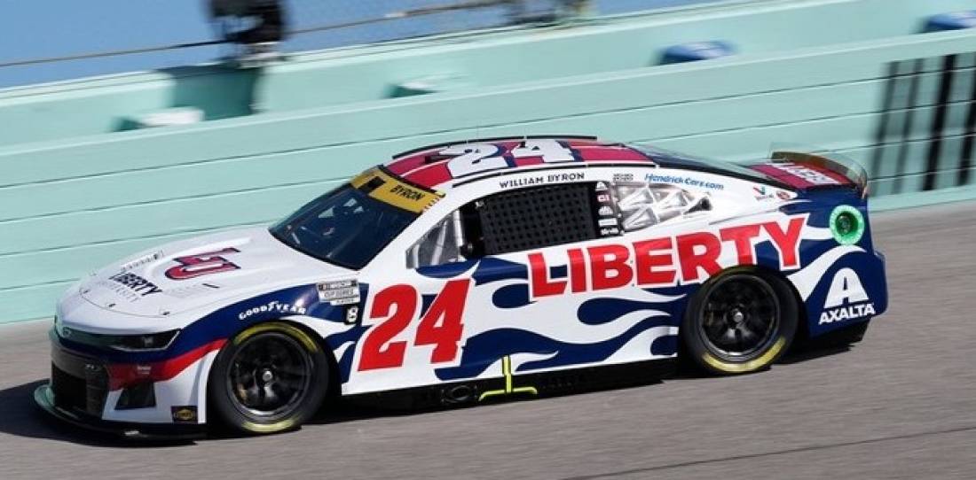 NASCAR: William Byron será el Poleman en Florida