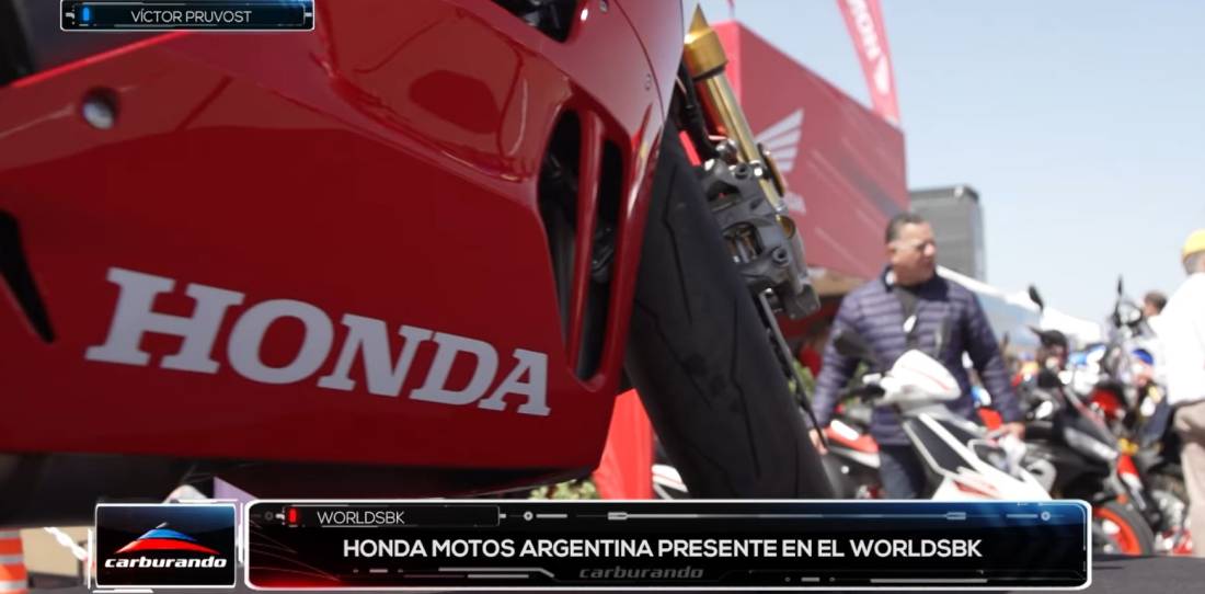 Industria: Honda Motos Argentina, presente en el WorldSBK