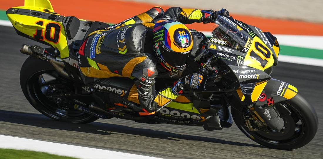 MotoGP: Quartararo y Marini marcaron el ritmo del viernes en Valencia