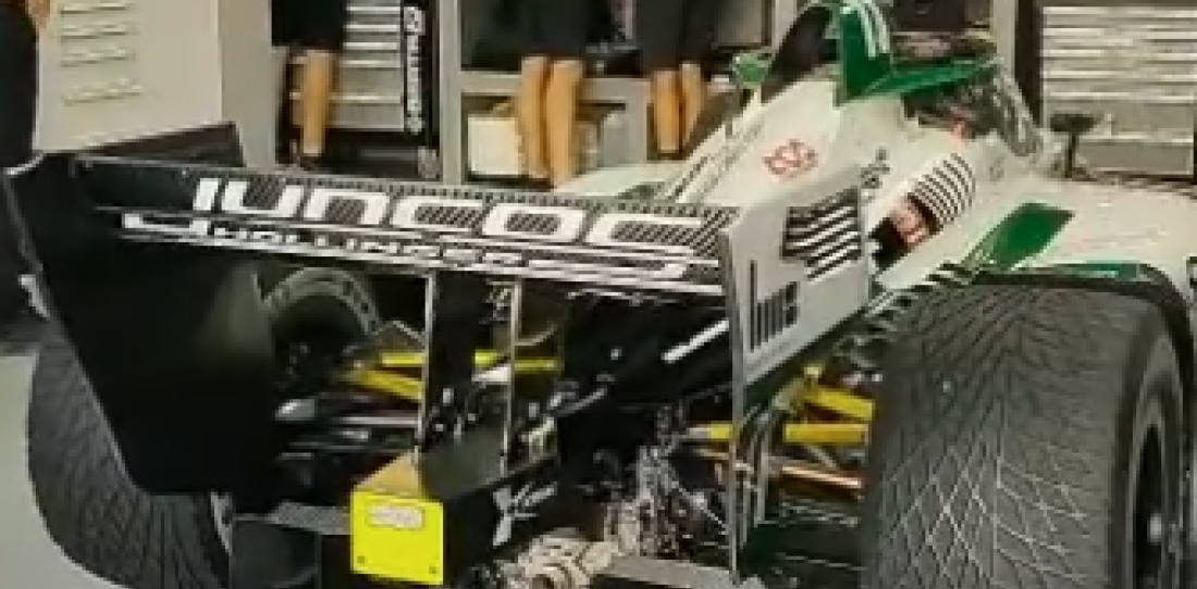 VIDEO: el IndyCar de Agustín Canapino ya está en el box del Autódromo de Buenos Aires