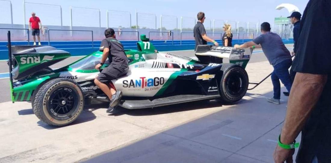 El IndyCar del equipo de Juncos girará en Termas de Río Hondo con Canapino