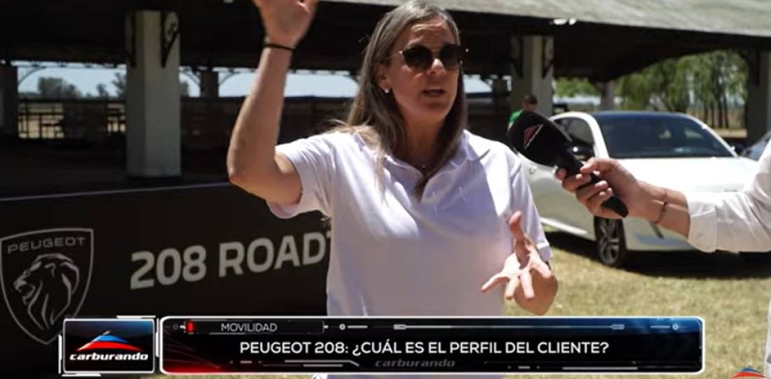 VIDEO: Soledad Bereciartúa: “El Peugeot 208 es elegido por las mujeres y los hombres por igual”