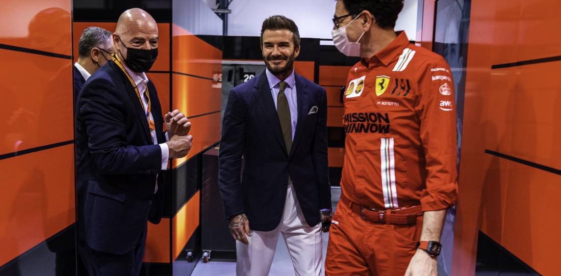 F1: La inesperada relación de Gianni Infantino, presidente de la FIFA, con Ferrari