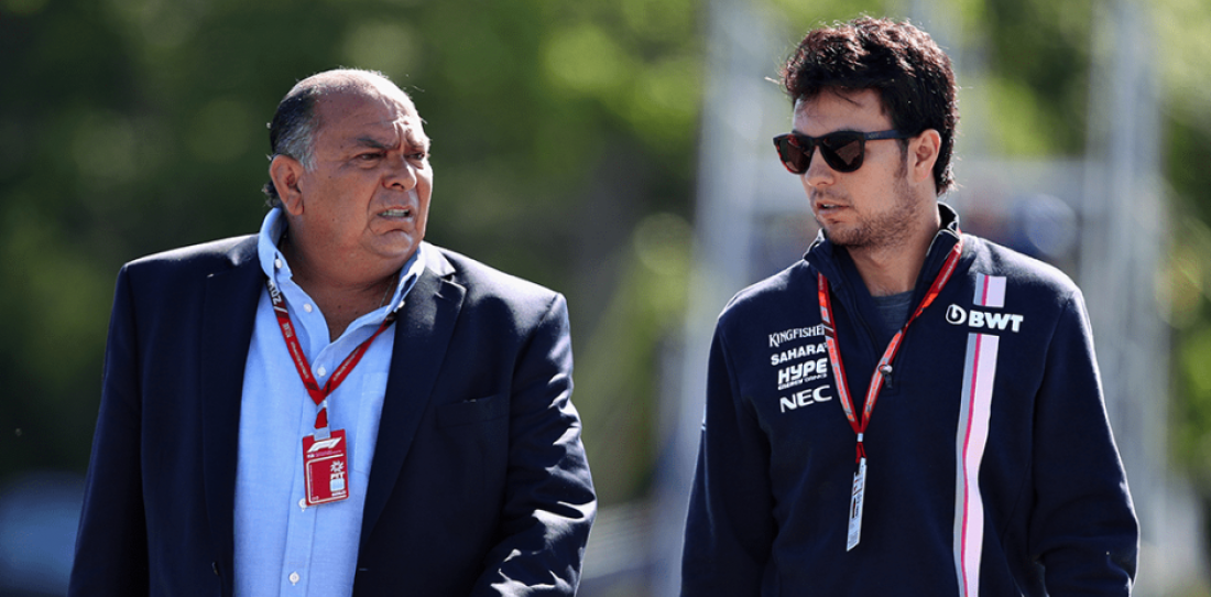 F1: el papá de Checo Pérez salió a pegarle a Max Verstappen