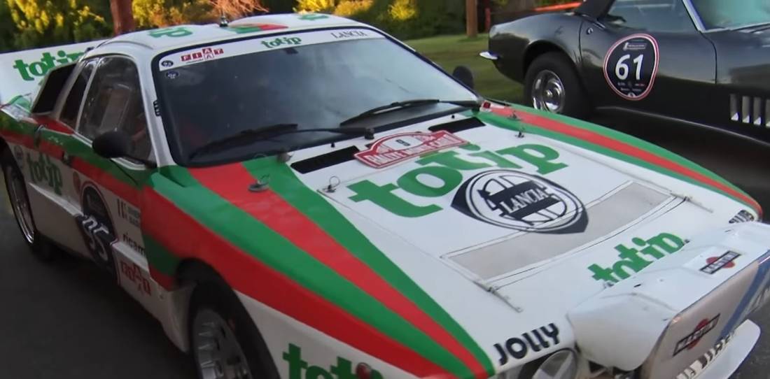 VIDEO: el Lancia de Miki Biasion, la joya de las Mil Millas Sport