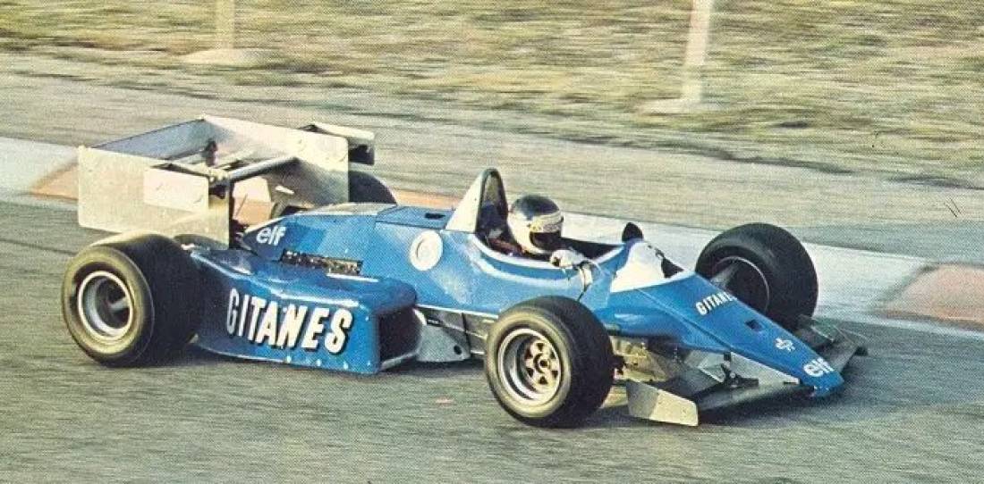 Un día Carlos Reutemann probó el Ligier