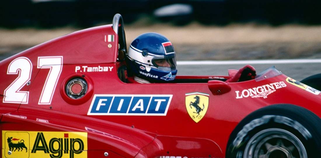 VIDEO: la emotiva victoria de Patrick Tambay con el Ferrari 27, en homenaje a Gilles Villeneuve