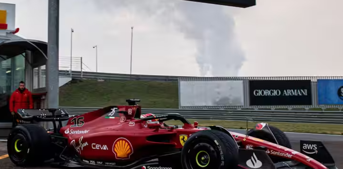 F1: Charles Leclerc también salió a pista con Ferrari en Fiorano, pensando en 2023