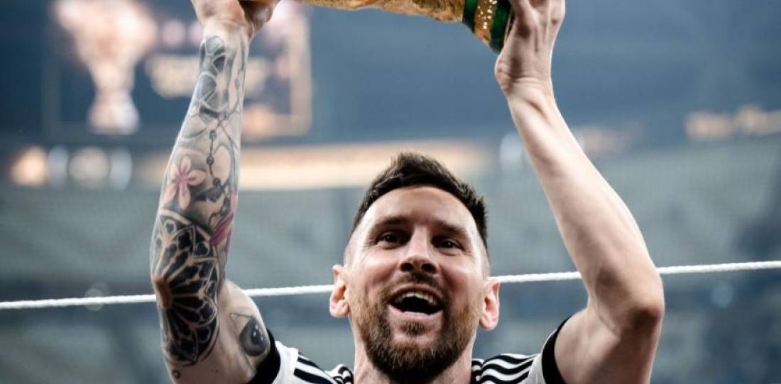 Siguen Los Récords: La Foto De Messi Con La Copa Del Mundo Es La Más ...