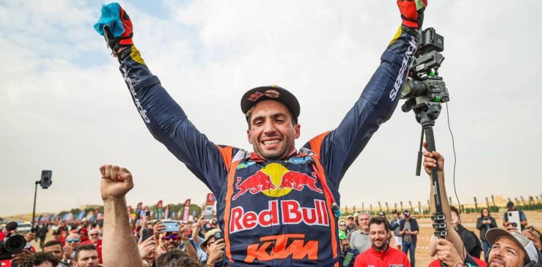 Kevin Benavides, campeón del Dakar 2023: "Toqué el cielo con las manos nuevamente"