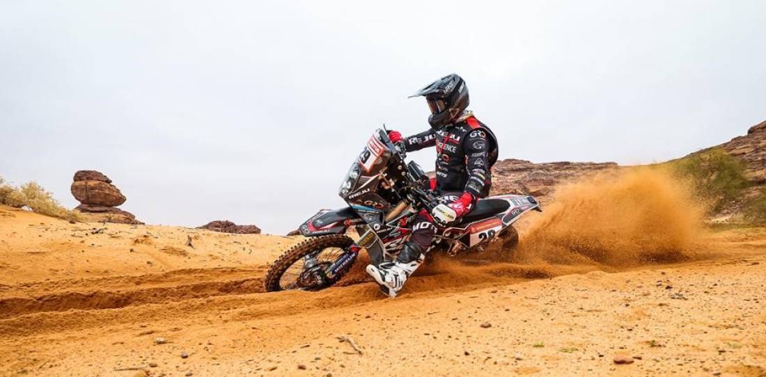 Diego Llanos completó su segundo Dakar:  "Estoy contento de haber sumado otro rally más"