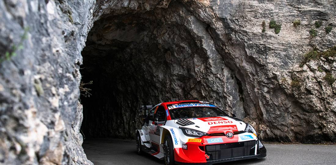 VIDEO: así manejan los pilotos en los caminos del Rally de Montecarlo