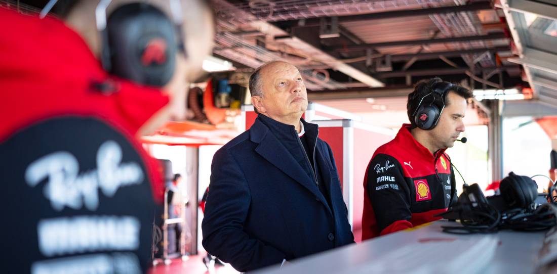 Comenzó la era Vasseur en Ferrari ¿cómo fue la primera semana?