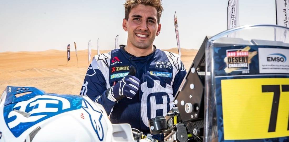 Luciano Benavides es el subcampeón del Abu Dhabi Desert Challenge
