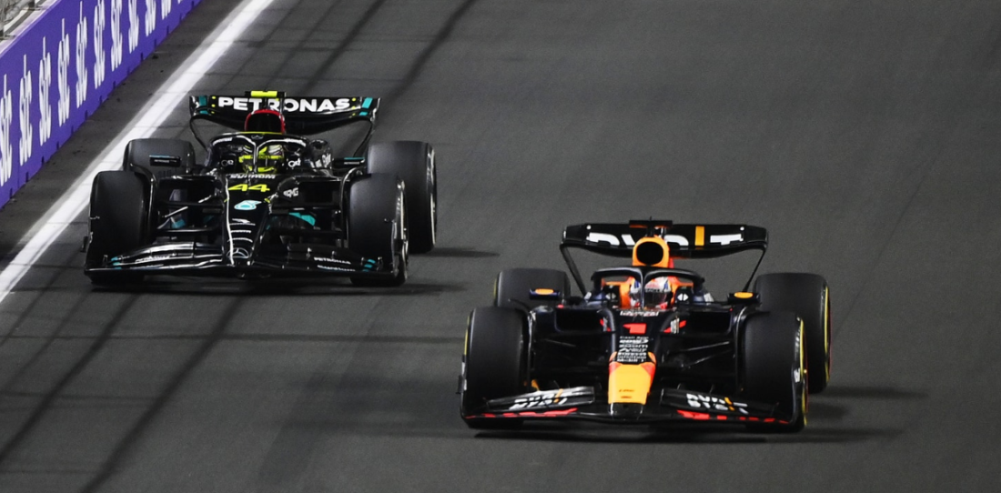 F1: Verstappen adelantó a Hamilton en el GP de Australia