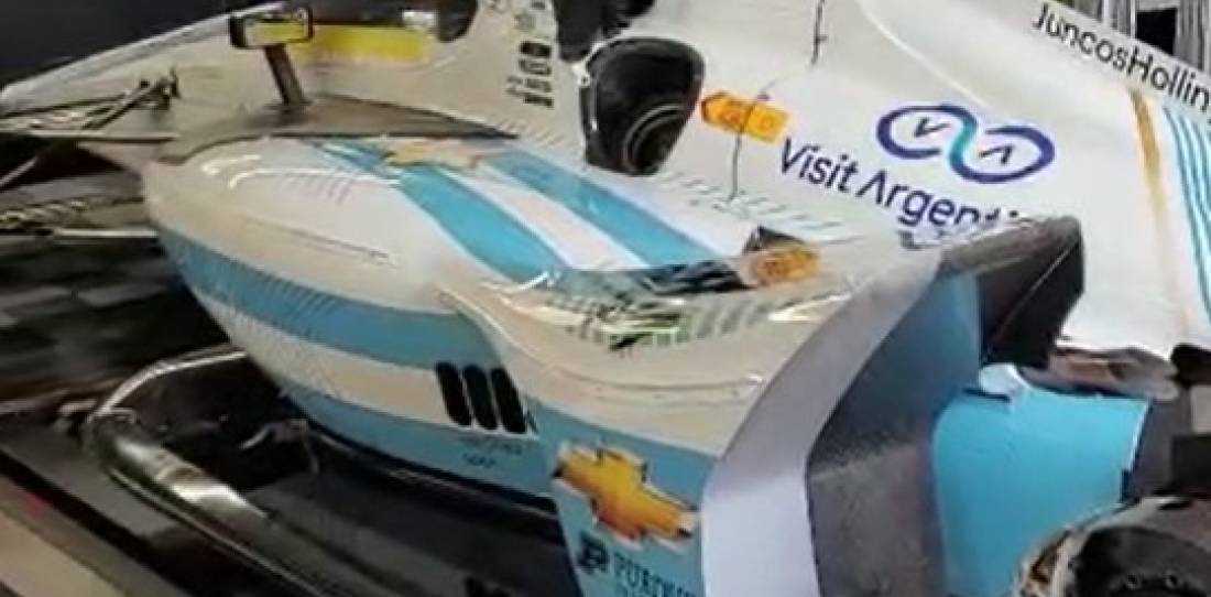 Carburando en Indianápolis: así está el auto de Canapino en la previa a Indy500